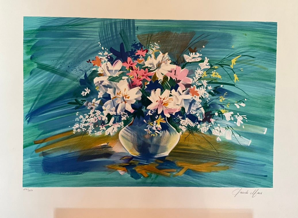 Claude Mars "Blue Bouquet"
