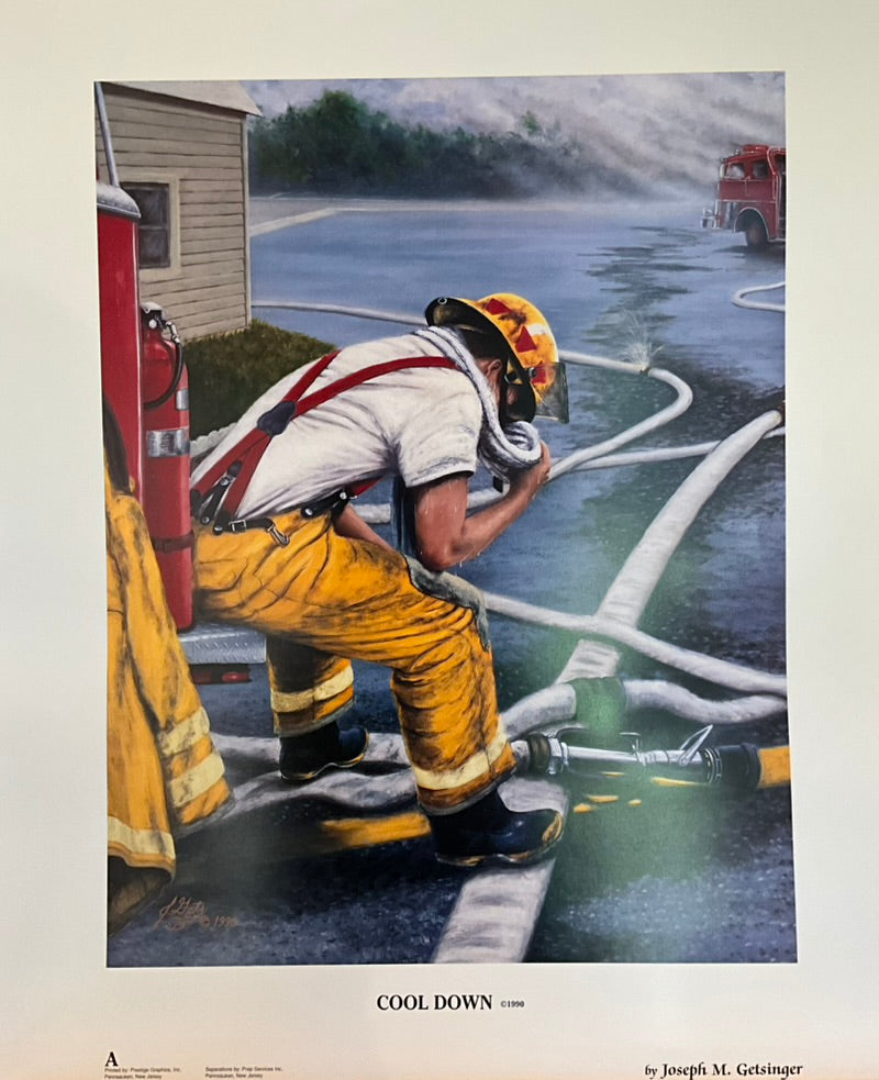 Joseph Getsinger "Cool Down" Print