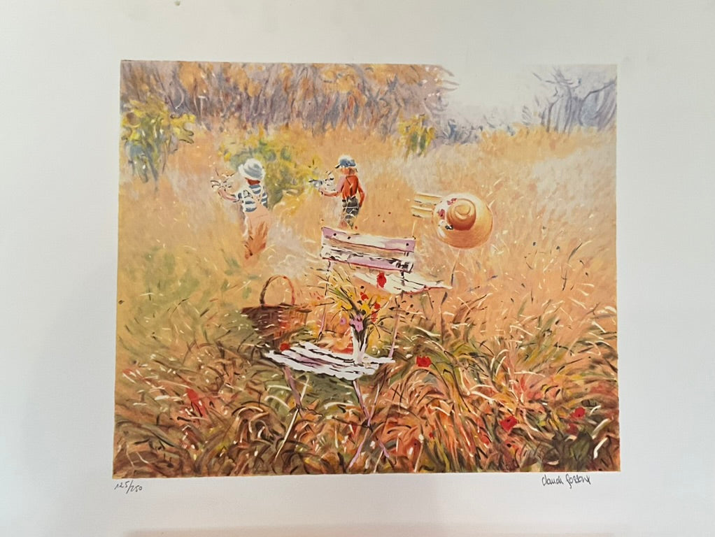 Claude Fossoux "Chaises de Jardin"