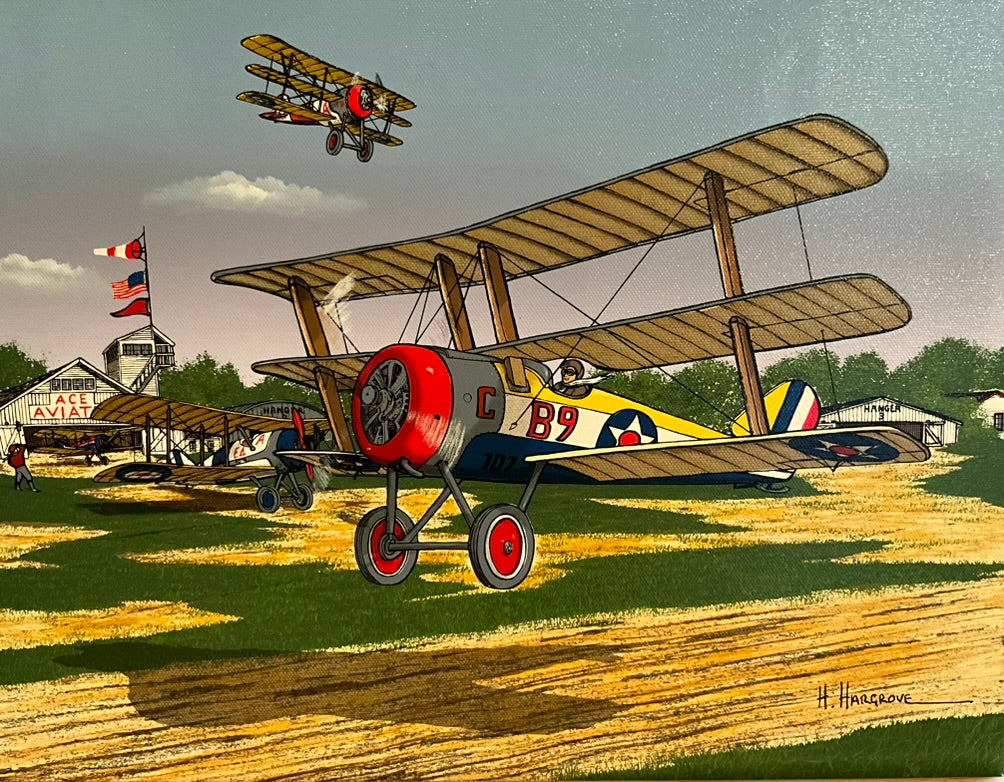 H. Hargrove "Ace Aviation Plane B9-107"