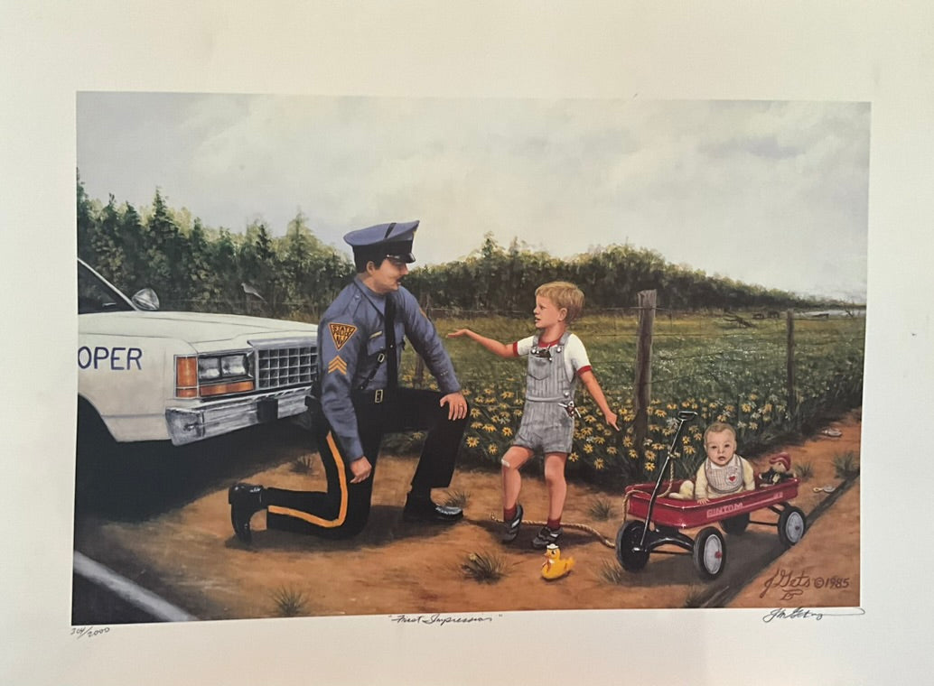Joseph Getsinger "First Impressions" Print