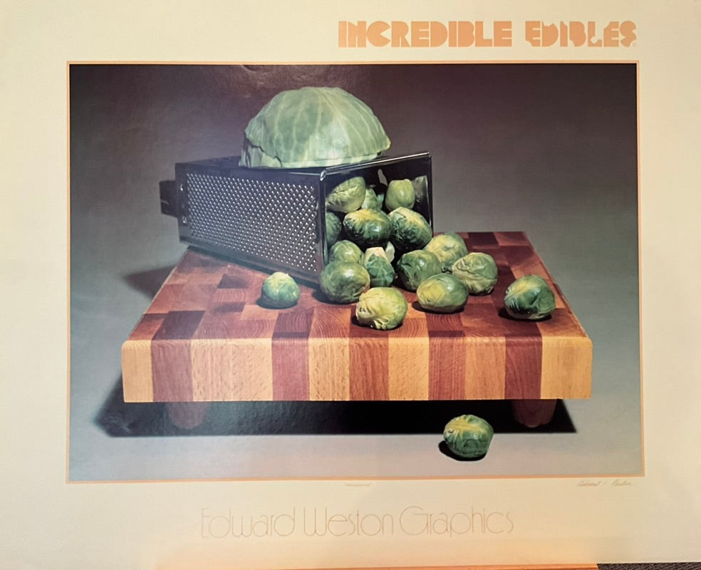 Collection of Incredible Edibles-Edward Weston Graphics