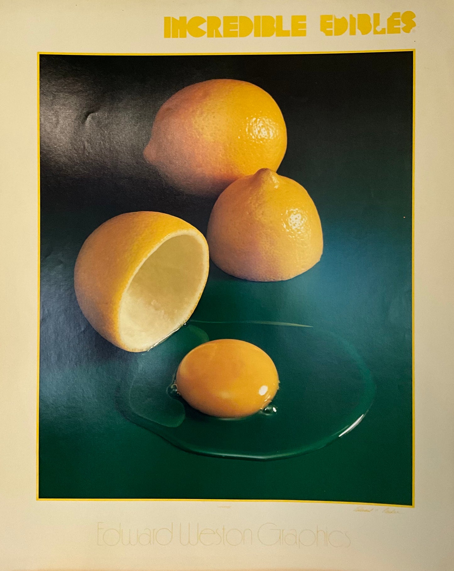 Collection of Incredible Edibles-Edward Weston Graphics