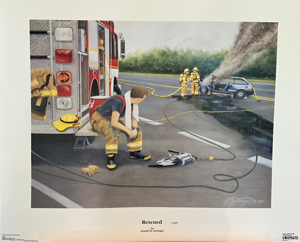 Joseph Getsinger "Rescued I" Print