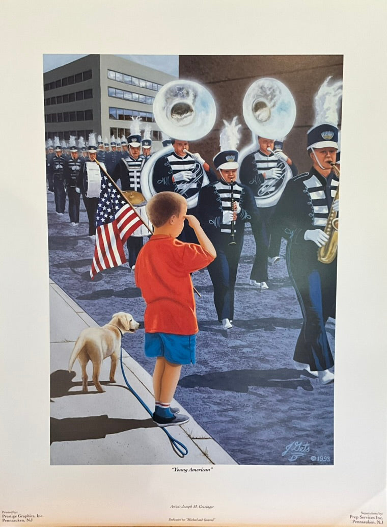 Joseph Getsinger "Young American" Print