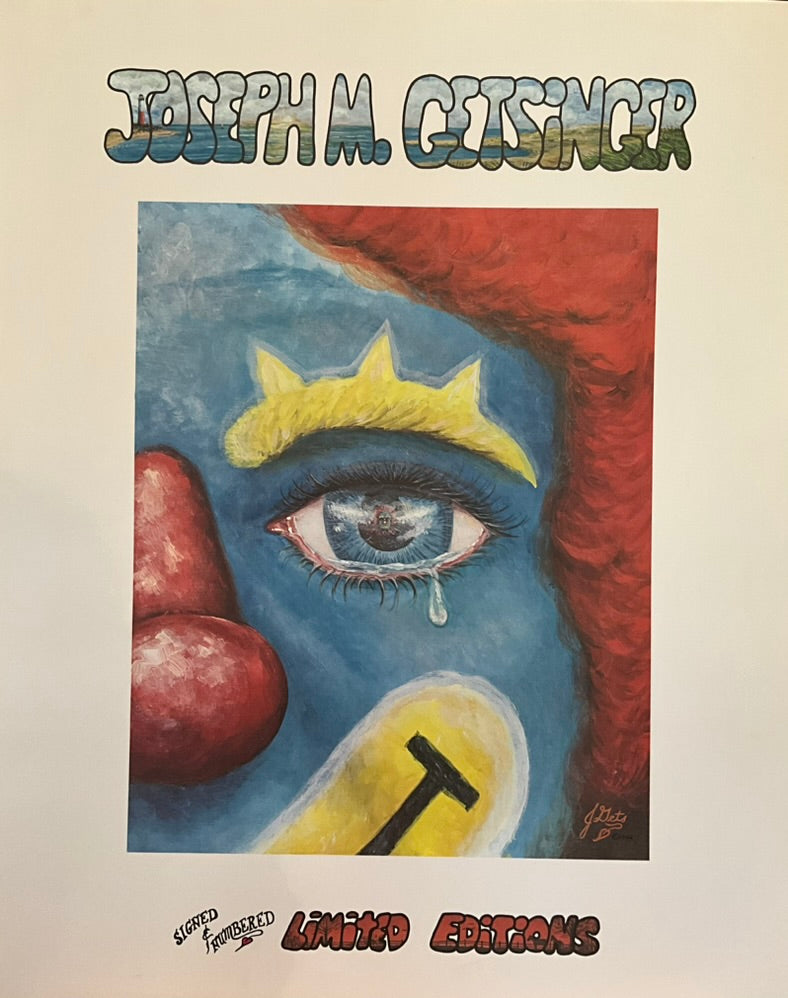 Joseph Getsinger "Tearing Clown" Print