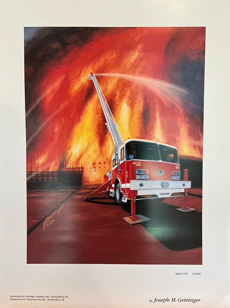 Joseph Getsinger "Heat Up" Print