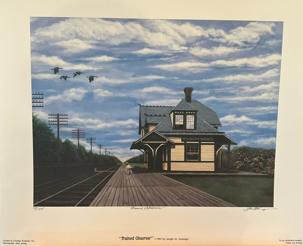 Joseph Getsinger "Trained Observer" Print