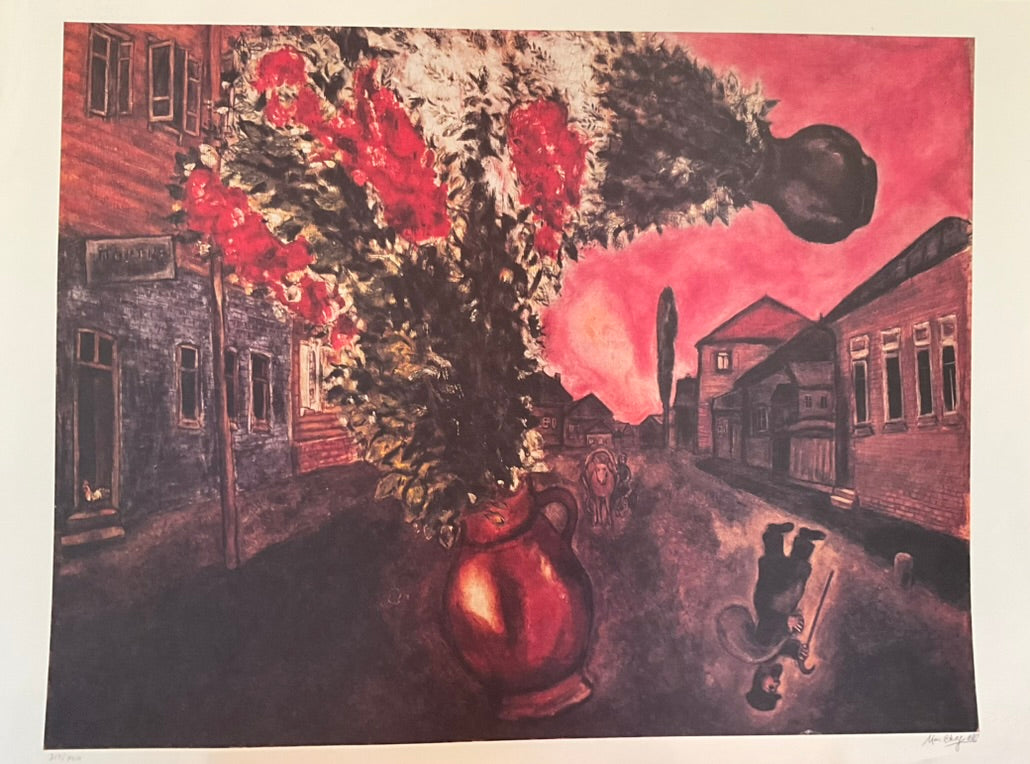 Marc Chagall "The Flying Bouquet"
