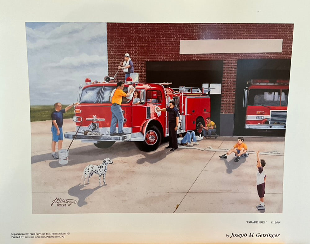 Joseph Getsinger "Parade Prep" Print