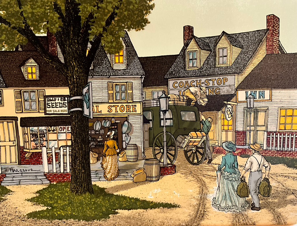 H. Hargrove "Business District"