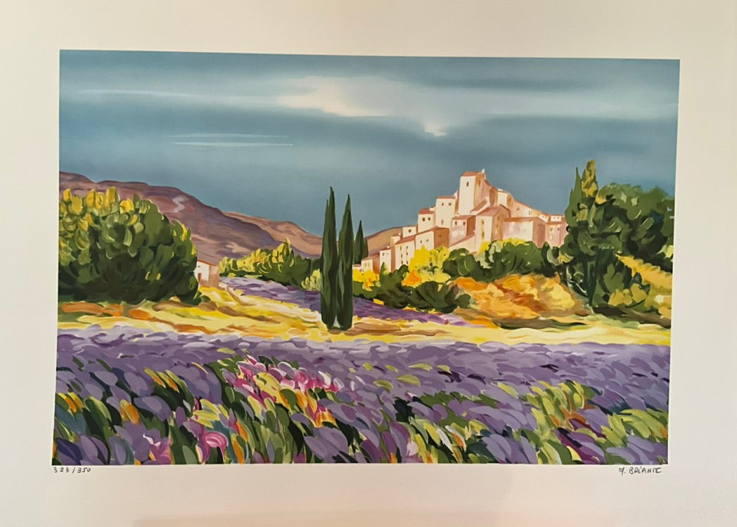 Anne-Marie Briante "Effluves de lavandes"