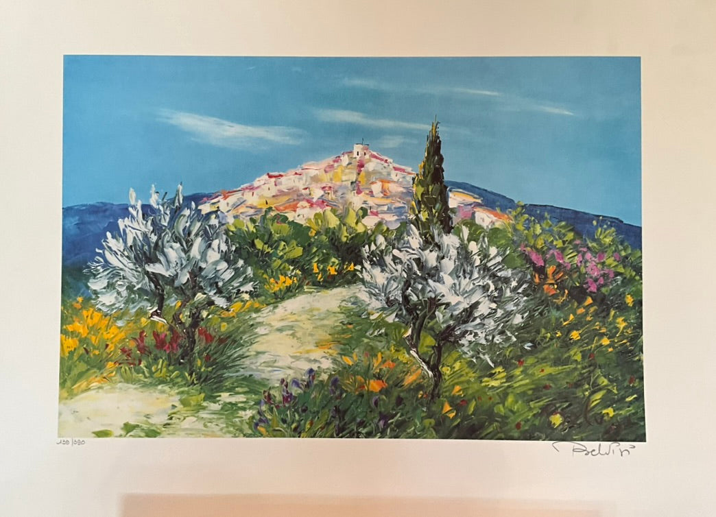 Marcel Belvisi "Path to the Village"