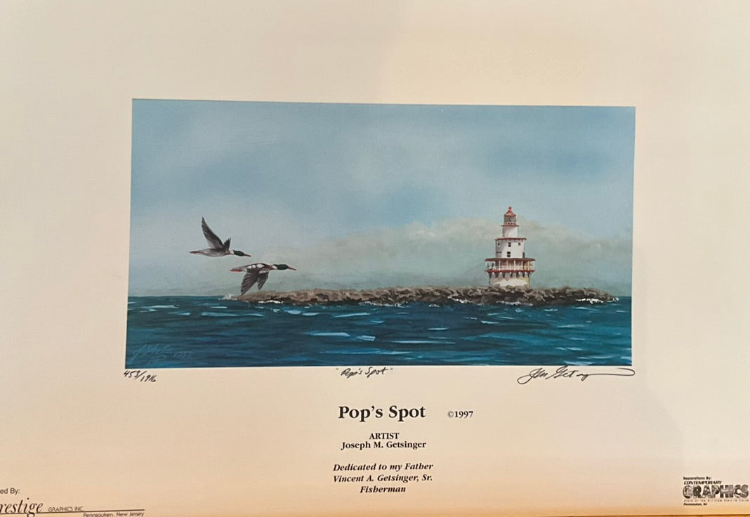 Joseph Getsinger "Pop's Spot" Print