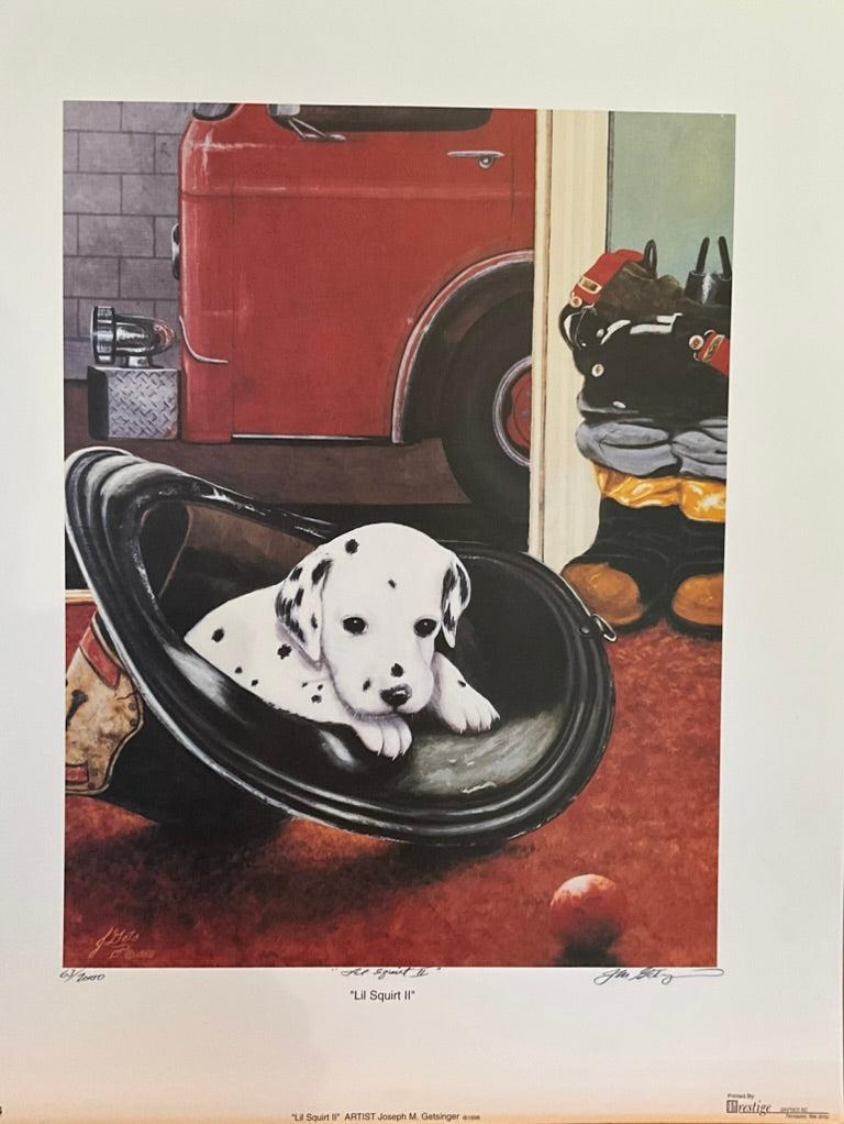 Joseph Getsinger "Little Squirt II" Print