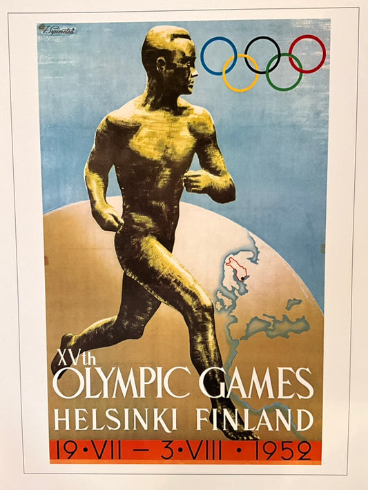 Olympic Collection Poster "Helsinki Finland 1952"