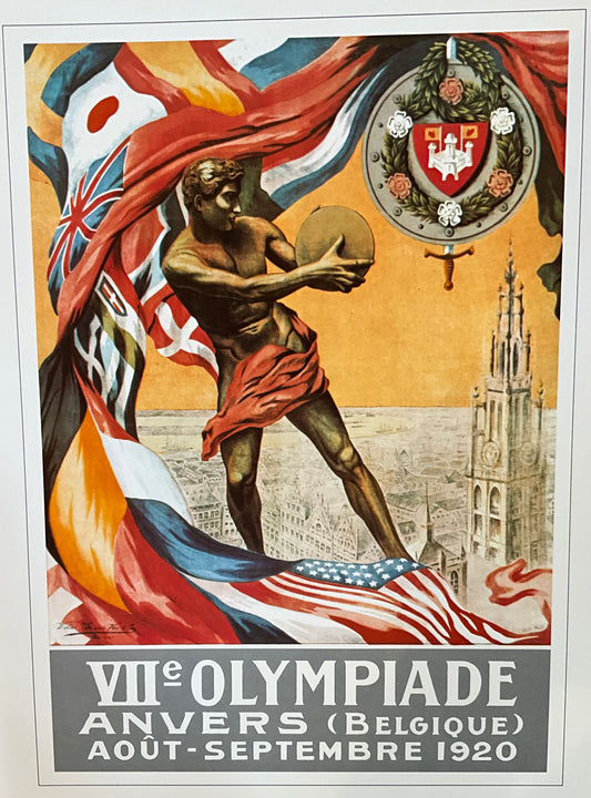 Olympic Collection Poster "Anvers Belgique 1920"