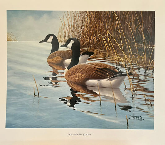 Derk Hansen "Pause from the Journey" Print