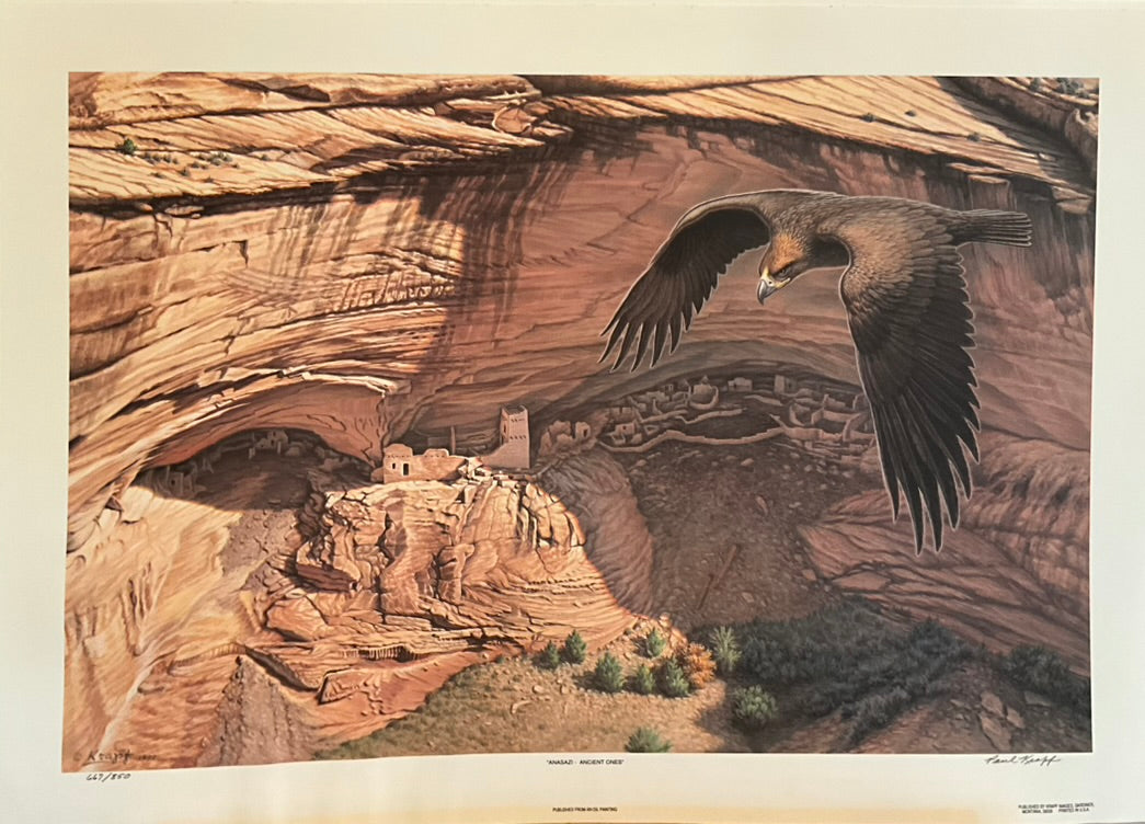 Paul Krapf "Anasazi-Ancient Ones" Print