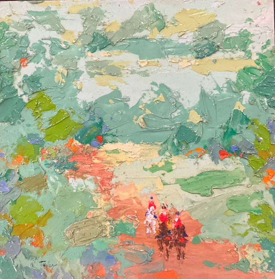 "Horses in Green"
