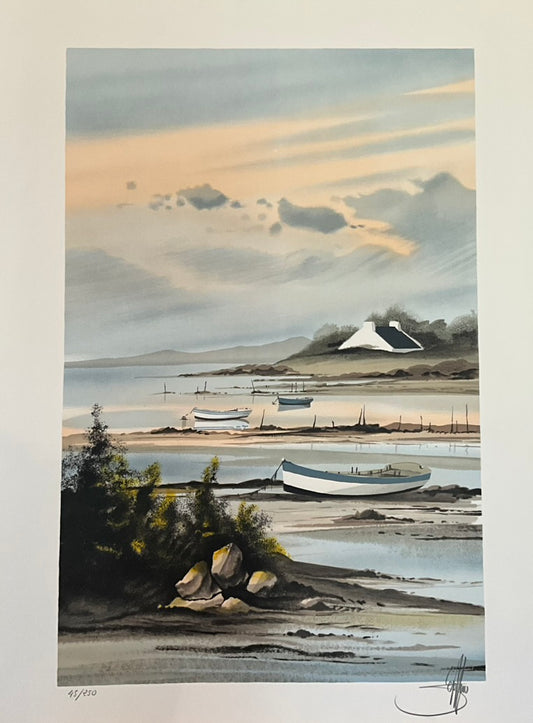 Stéphane Lauro "Little House at Low Tide"