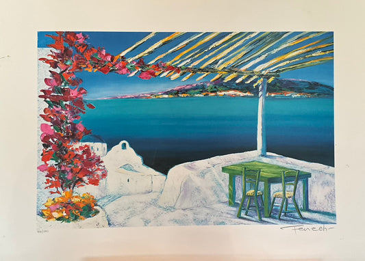 Serge Fenech "View on Cyclades"