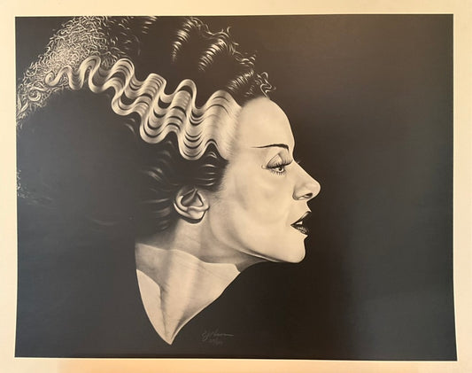 EJ Navez "Bride of Frankenstein"