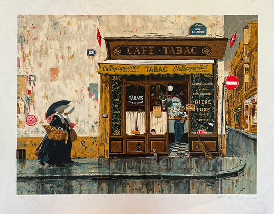 Bruce Bomberger "Café Tabac"
