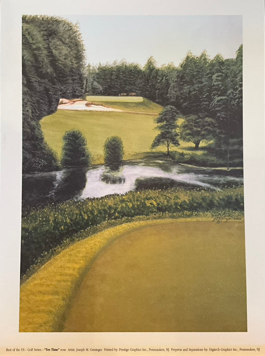 Joseph Getsinger "Tee Time" Print