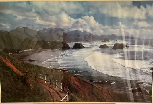 "Coastal Ocean Trail" Photograph
