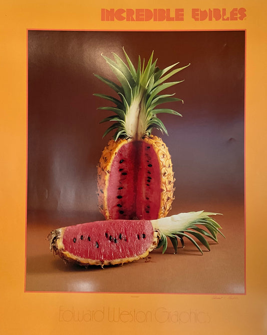Incredible Edibles-Edward Weston Graphics "Pinemelon"