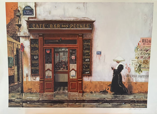 Bruce Bomberger "Café Bar de Peches"