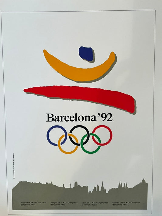 Olympic Collection Poster "Barcelona 1992"