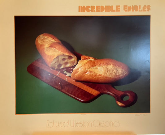 Incredible Edibles-Edward Weston Graphics "Cheesebread"