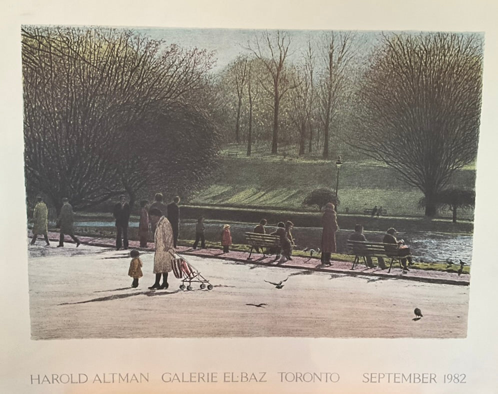 Harold Altman "Toronto September 1982" Poster Print