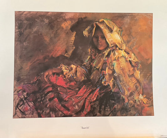 Toscano "Peasant Girl" Print