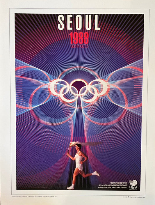 Olympic Collection Poster "Seoul 1988"