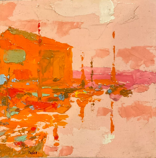 "Building in Pink"