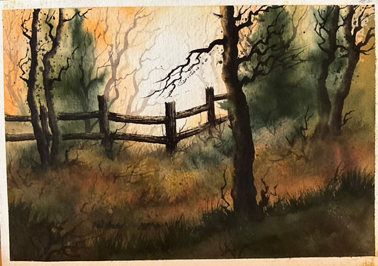 FW Anderson "Forest Rays in Pasture"