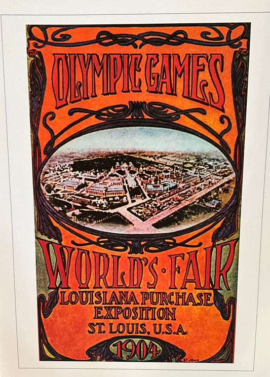 Olympic Collection Poster "Louisiana World's Fair 1904"