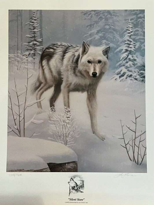 Leo Stans "Silent Stare" Print