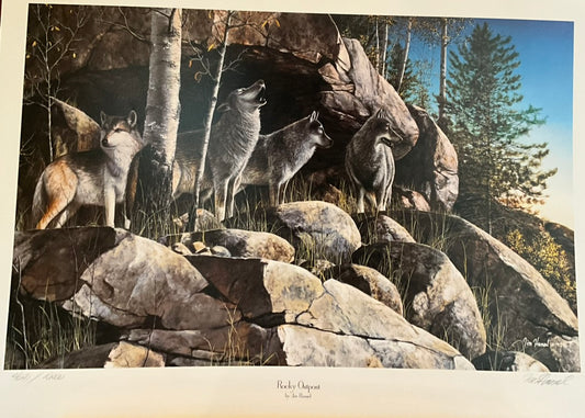 Jim Hansel "Rocky Outpost" Print