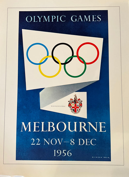 Olympic Collection Poster "Melbourne 1956"
