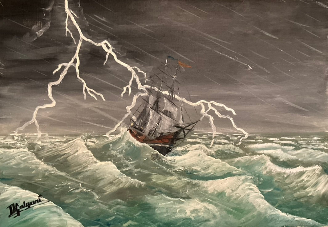 D. Salgani "Stormy Seas"