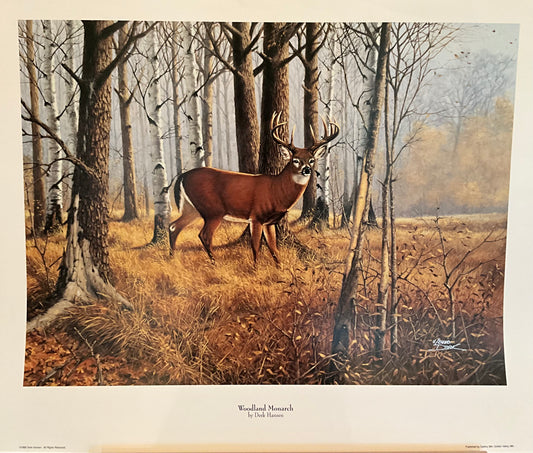 Derk Hansen "Woodland Monarch" Print