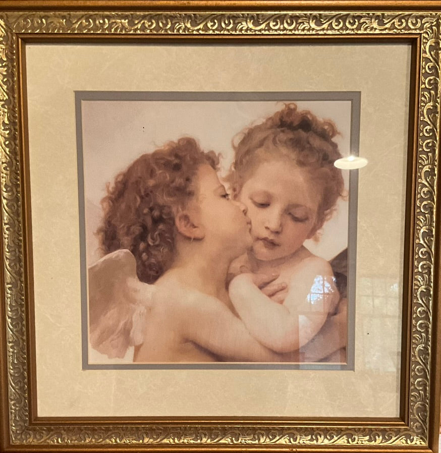 William Bougereau "First Kiss"