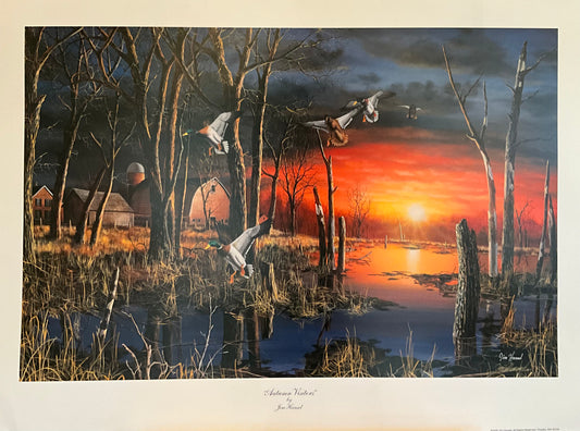 Jim Hansel "Autumn Visitors" Print