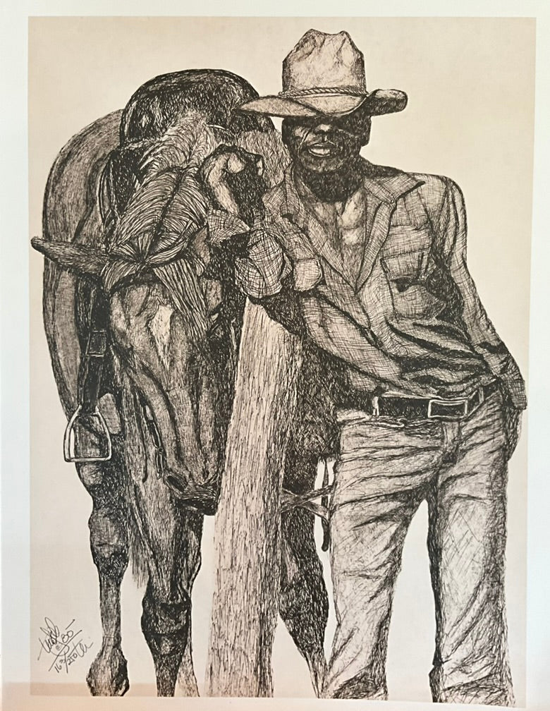 "Cowboy and His Horse"