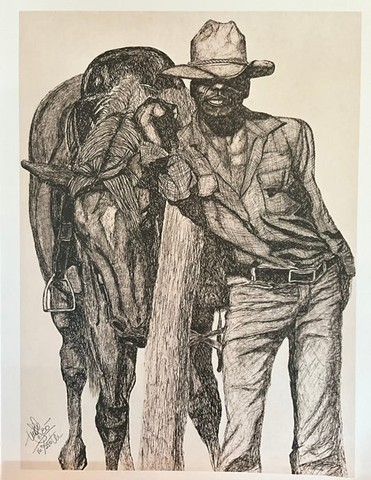 "Cowboy and His Horse"