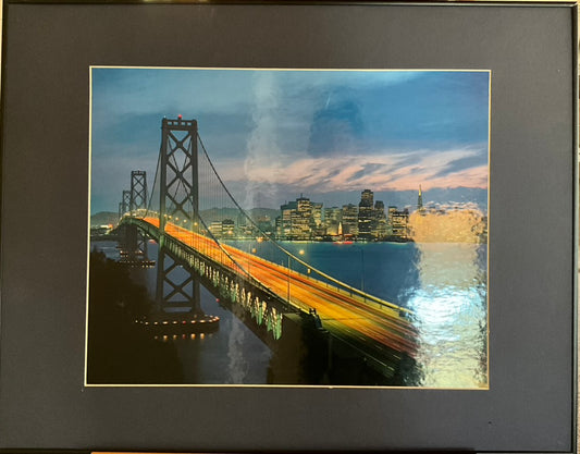 "Golden Gate Bridge at Night" Photograph